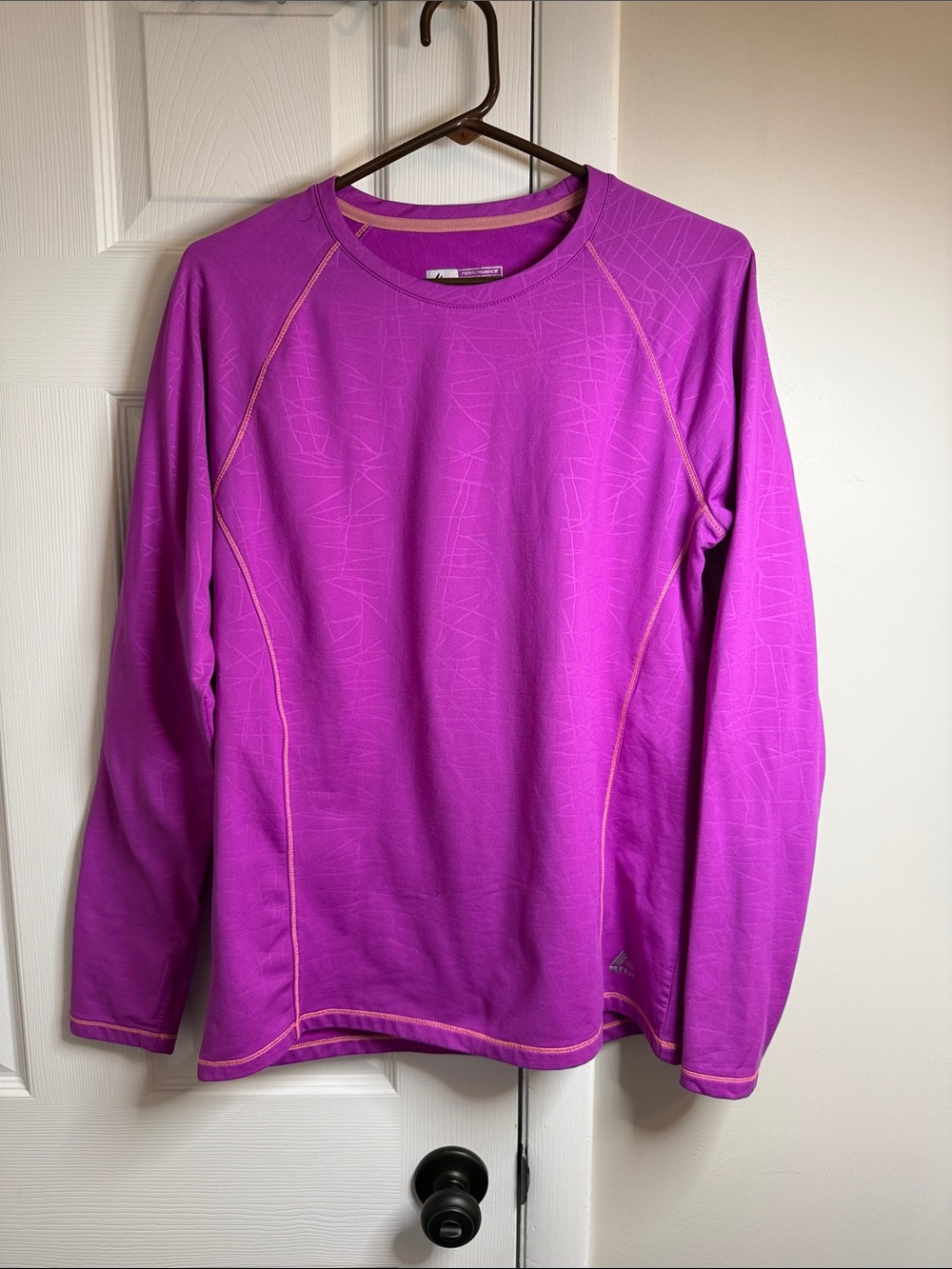 RBX Hot Pink Performance Long Sleeve Top